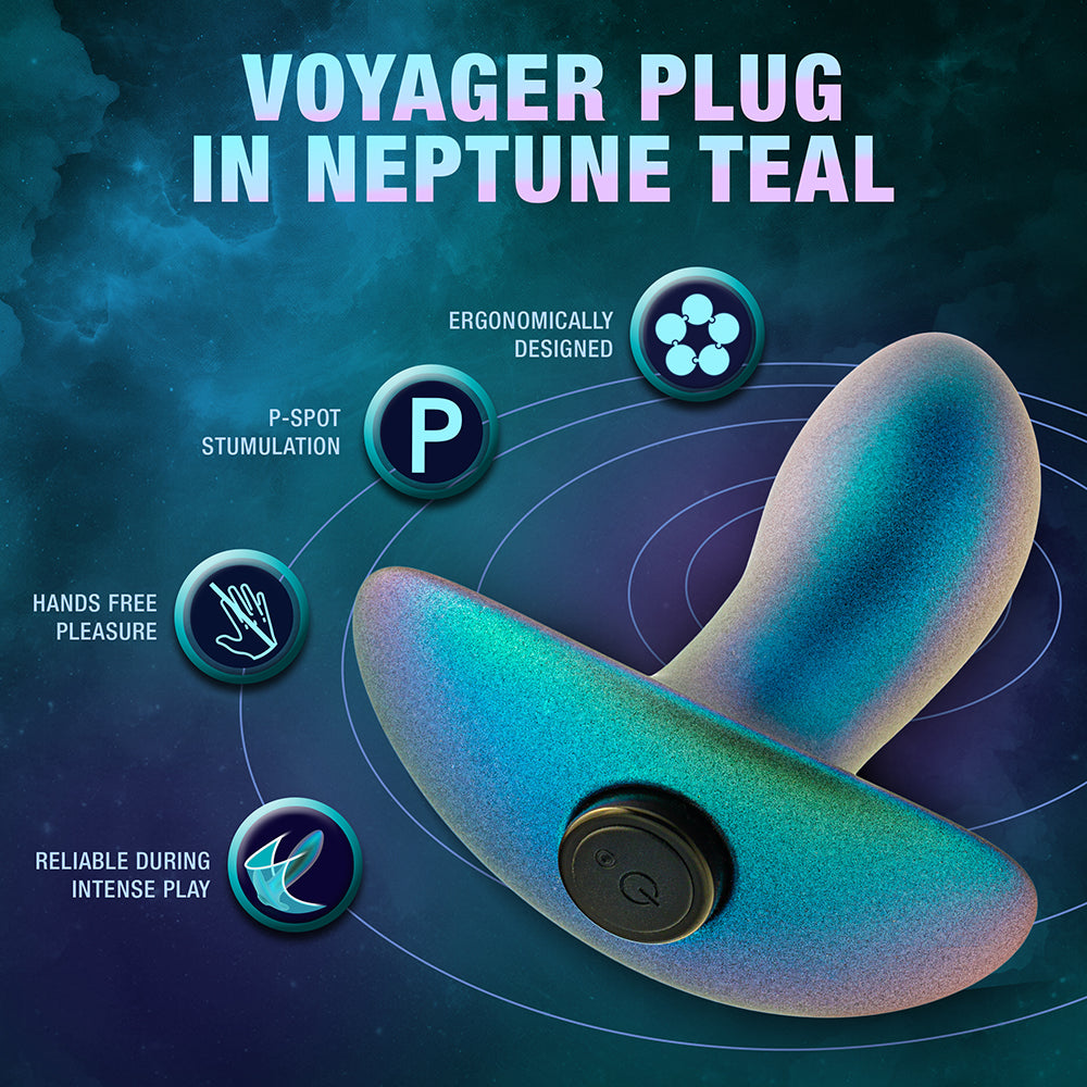 BLUSH - ANAL ADVENTURES MATRIX VOYAGER PLUG NEPTUNE TEAL