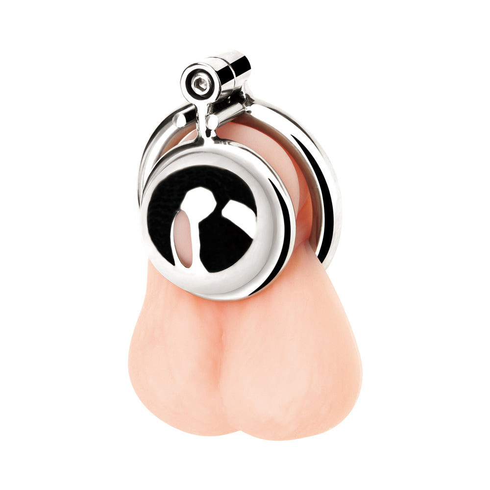 ELECTRIC EEL - BLUE LINE MINI COCK MICRO CHASTITY CAGE