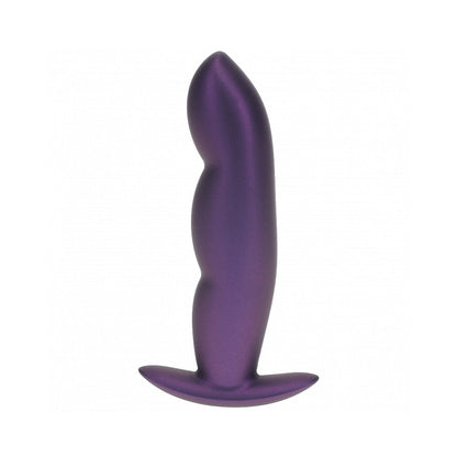 SHOTS - OUCH! SMOOTH SILICONE FINGER ANAL PLUG 4.6 IN. METALLIC