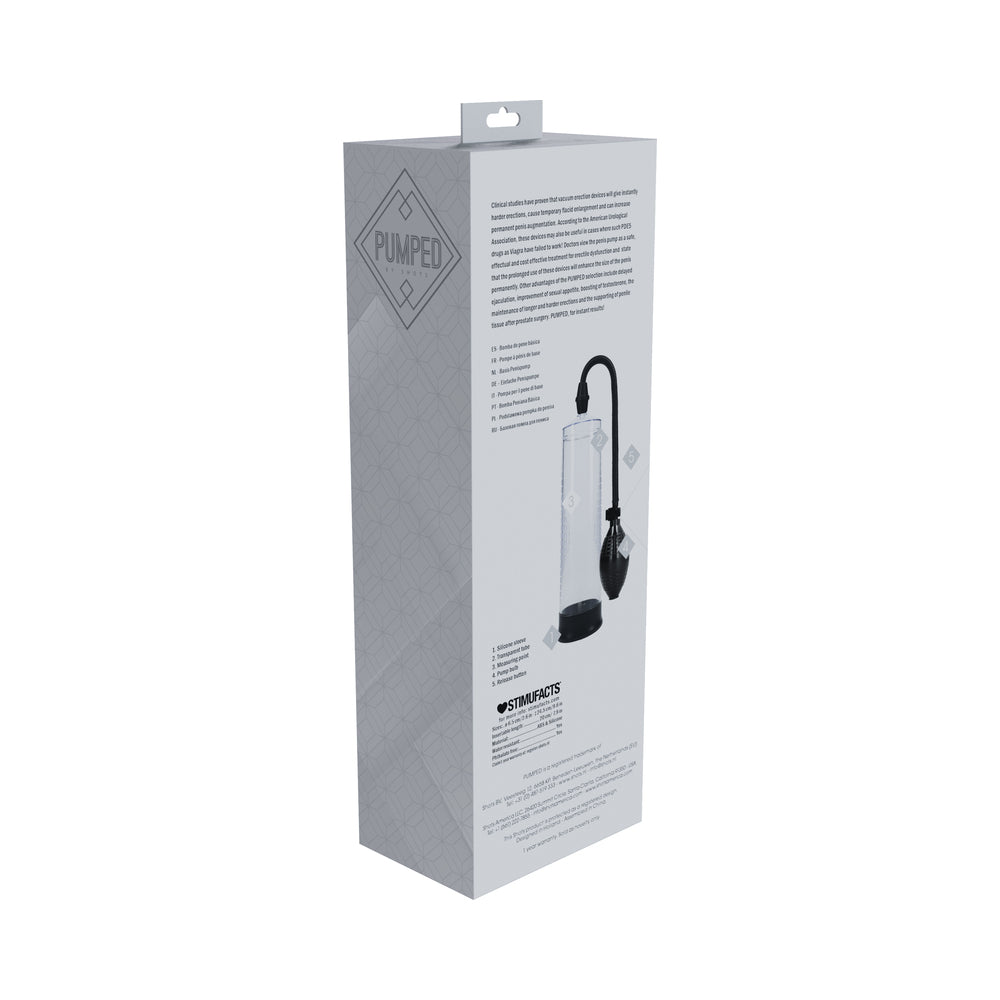 SHOTS - PUMPED BASIC PUMP 1 WATER RESISTANT TRANSPARENT
