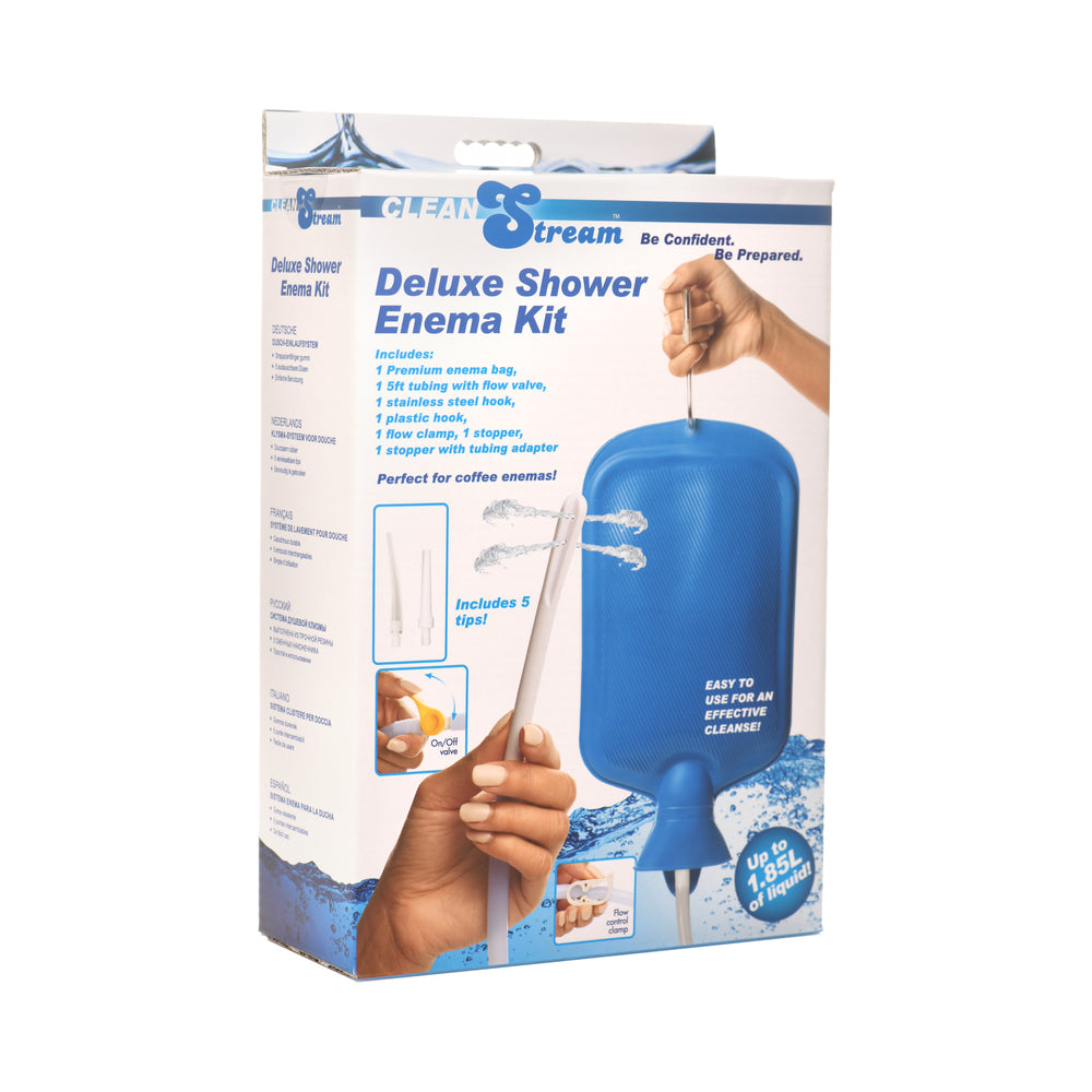 XR BRANDS - CLEANSTREAM DELUXE SHOWER ENEMA KIT