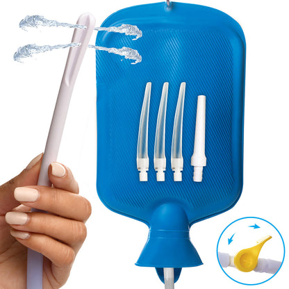 XR BRANDS - CLEANSTREAM DELUXE SHOWER ENEMA KIT