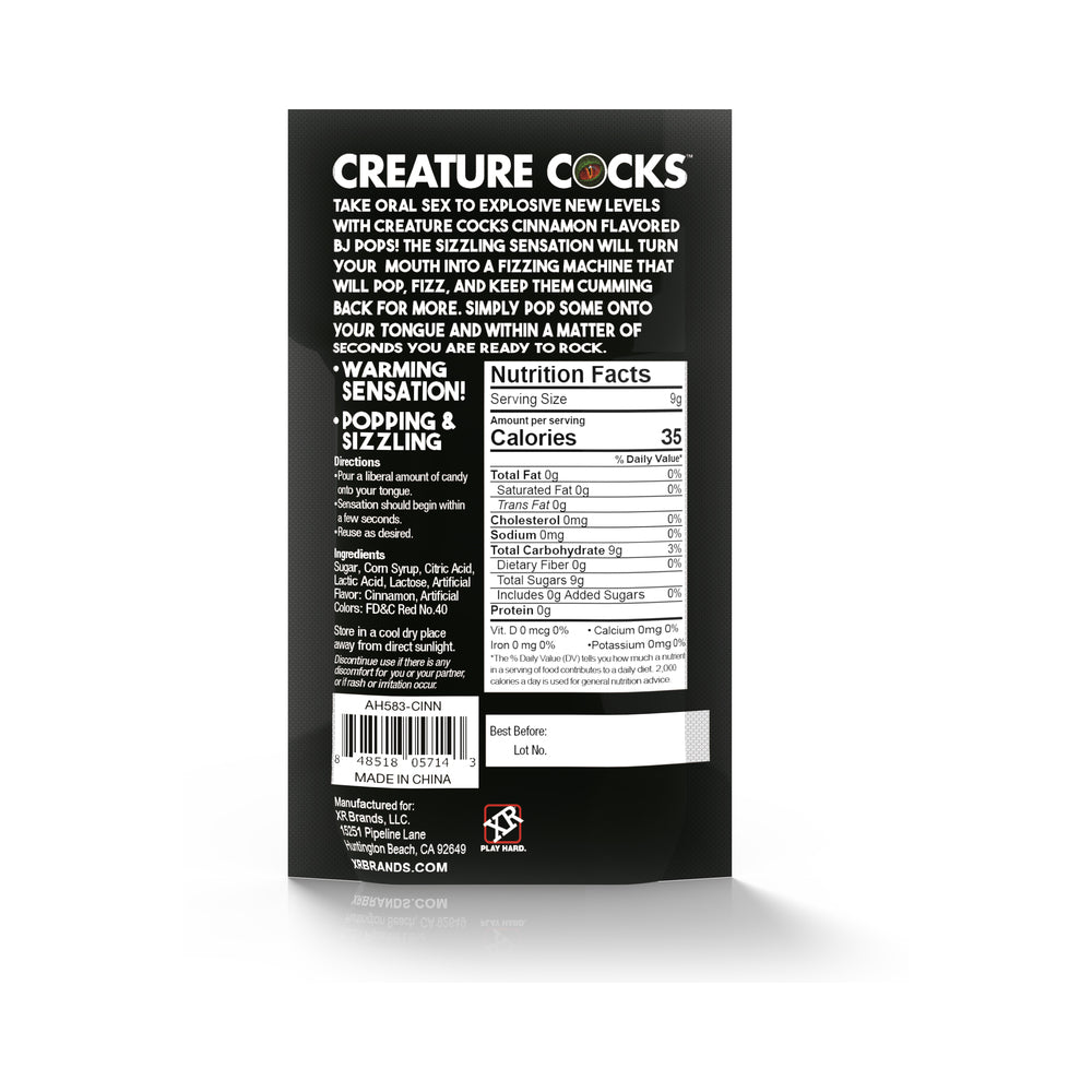 XR BRANDS - CREATURE COCKS BJ POPS! SPEARMINT