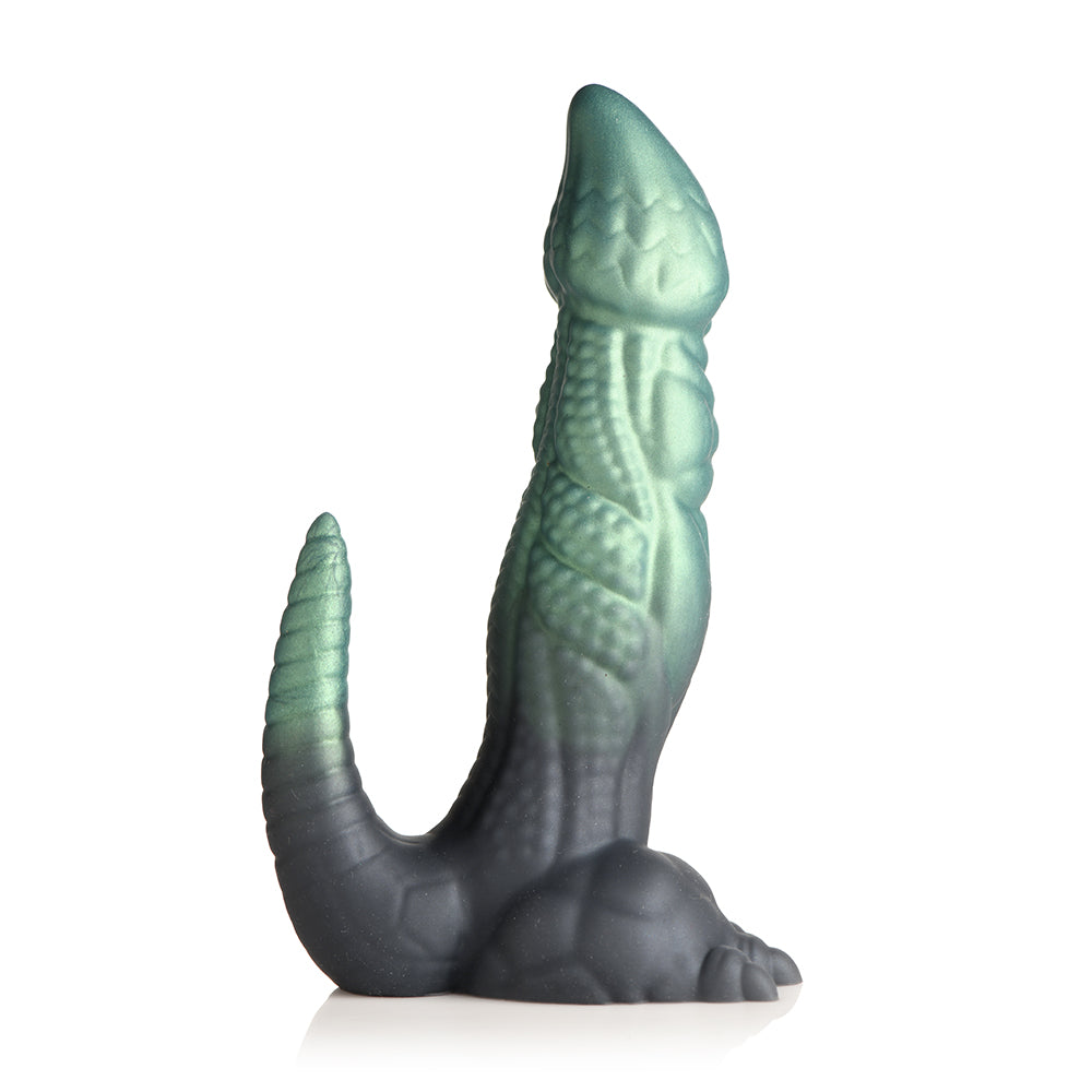 XR BRANDS - CREATURE COCKS DICKOSAUR DINOSAUR SILICONE DILDO