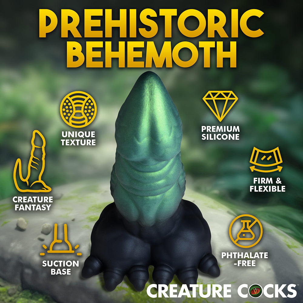 XR BRANDS - CREATURE COCKS DICKOSAUR DINOSAUR SILICONE DILDO