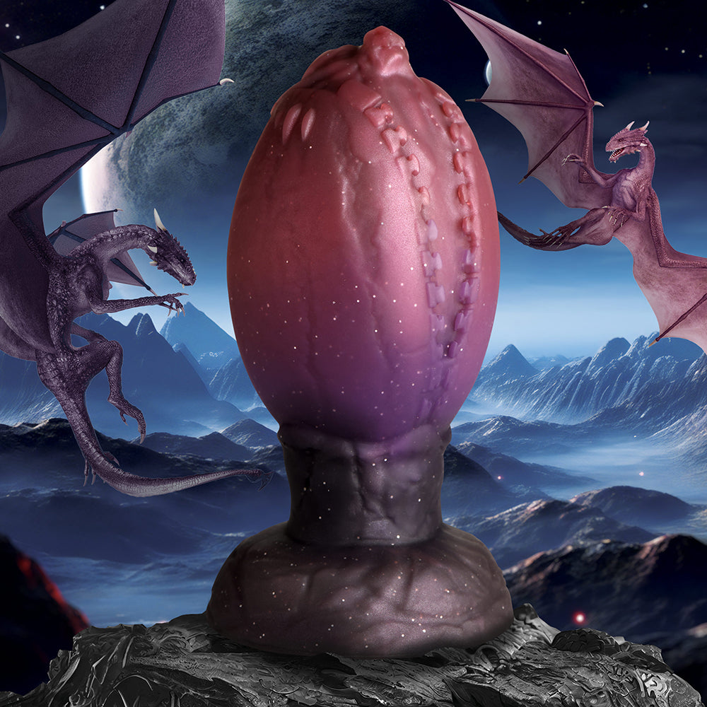 XR BRANDS - CREATURE COCKS DRAGON HATCH SILICONE EGG X-LARGE