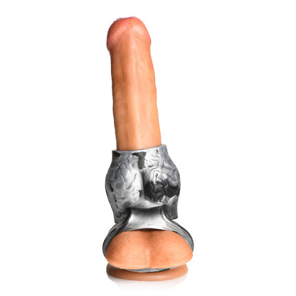 XR BRANDS - CREATURE COCKS NIGHT PROWLER SILICONE GIRTH ENHANCER WITH BALL STRAP