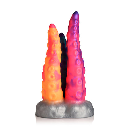 XR BRANDS - CREATURE COCKS TENTACLE TRIO SILICONE DILDO