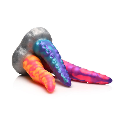 XR BRANDS - CREATURE COCKS TENTACLE TRIO SILICONE DILDO