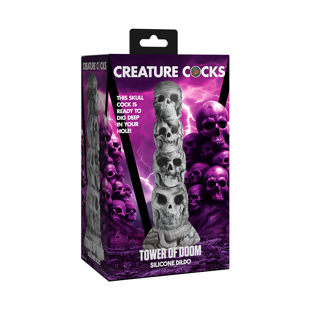 XR BRANDS - CREATURE COCKS TOWER OF DOOM SILICONE DILDO