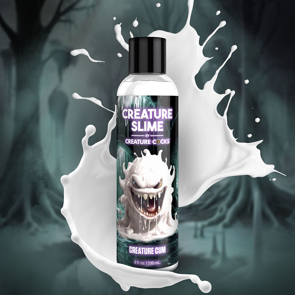XR BRANDS - CREATURE SLIME CREATURE CUM UNSCENTED JIZZ LUBRICANT 8 OZ.