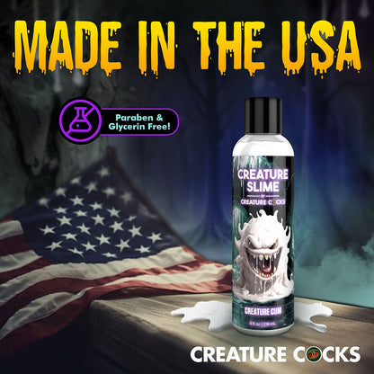 XR BRANDS - CREATURE SLIME CREATURE CUM UNSCENTED JIZZ LUBRICANT 8 OZ.