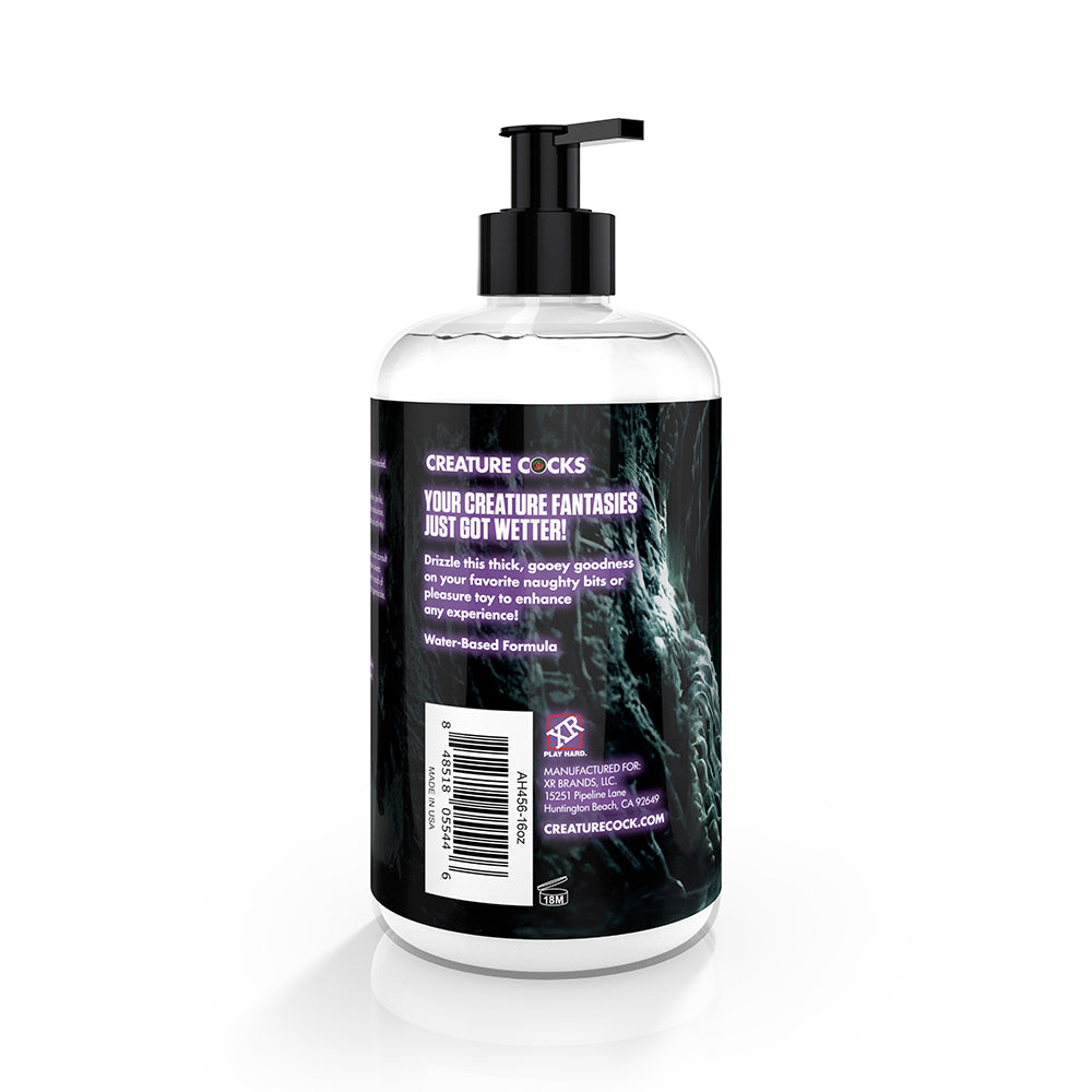 XR BRANDS - CREATURE SLIME CREATURE CUM UNSCENTED JIZZ LUBRICANT 16 OZ.