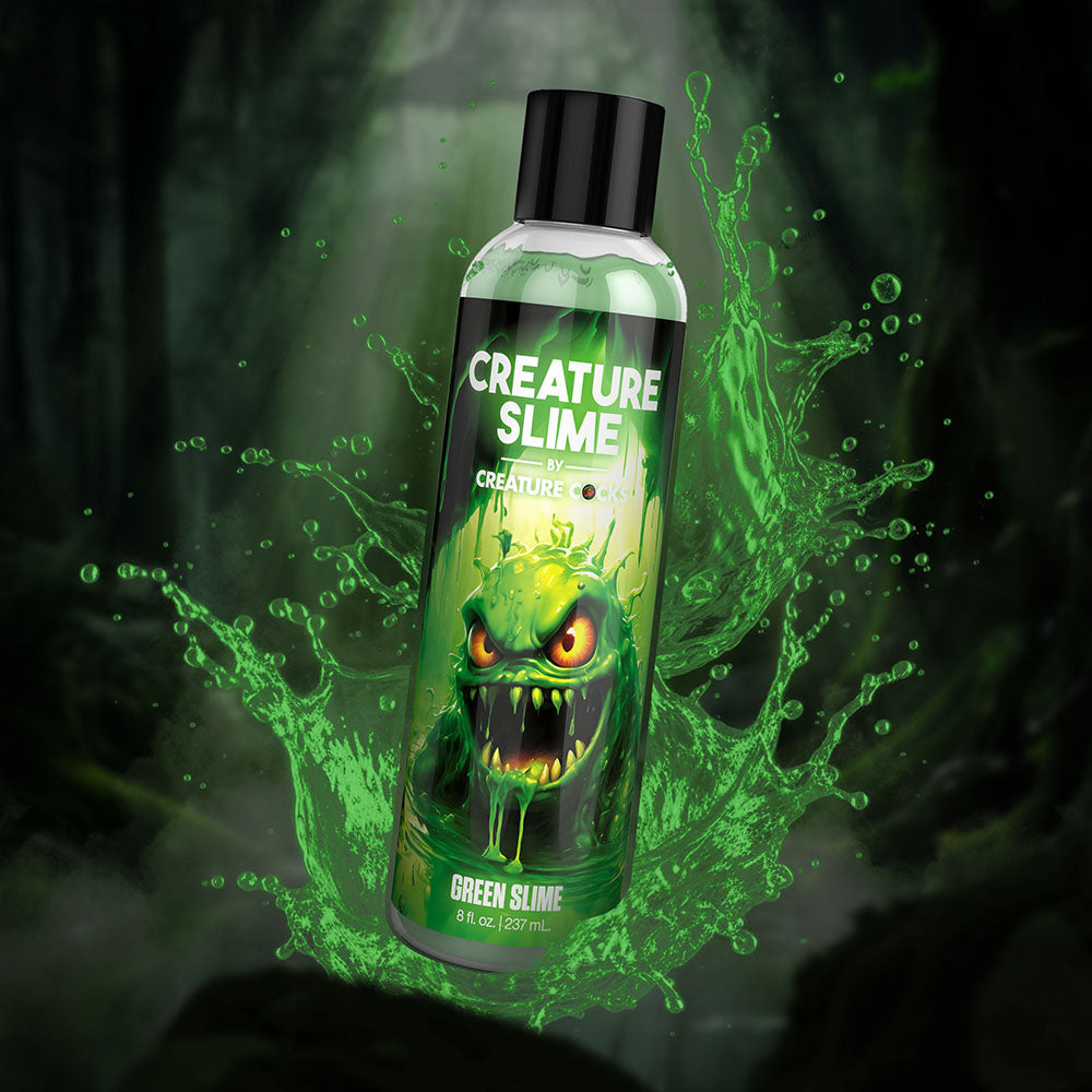 XR BRANDS - CREATURE SLIME GREEN WATER-BASED LUBRICANT 8 OZ.