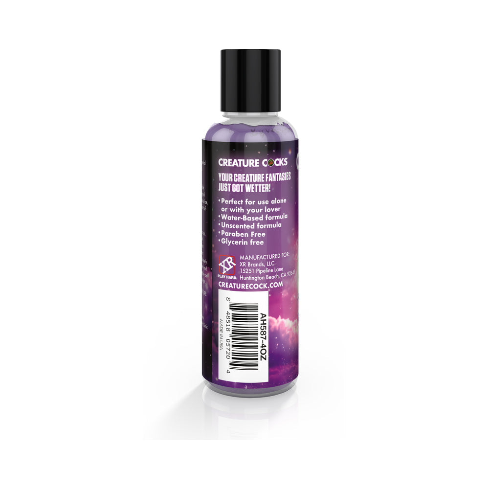 XR BRANDS - CREATURE SLIME PURPLE WATER-BASED LUBRICANT 4 OZ.
