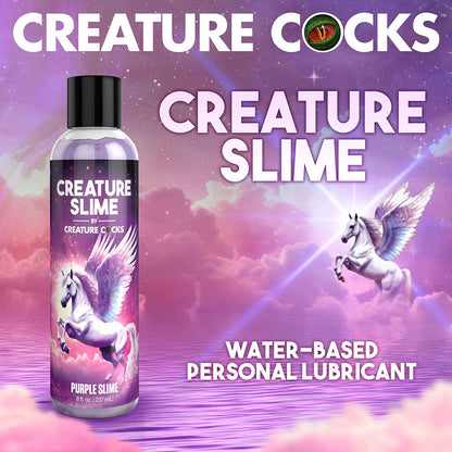 XR BRANDS - CREATURE SLIME PURPLE WATER-BASED LUBRICANT 8 OZ.