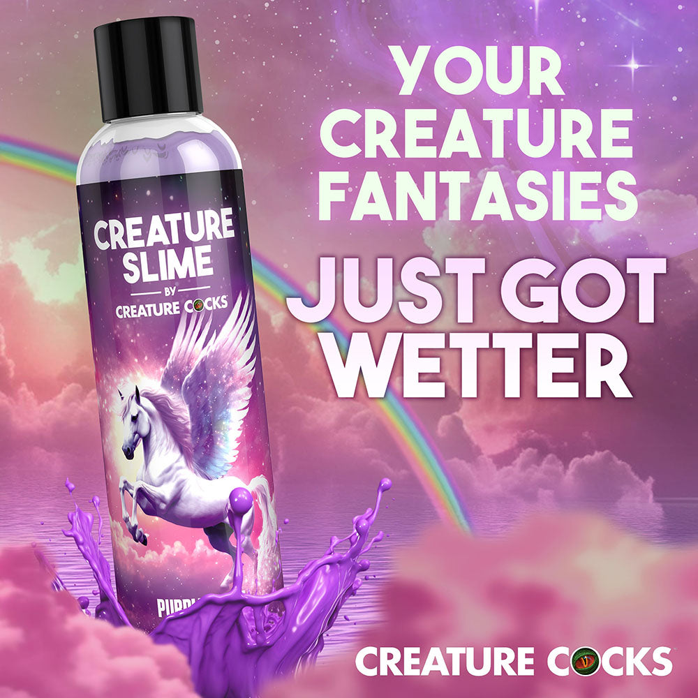 XR BRANDS - CREATURE SLIME PURPLE WATER-BASED LUBRICANT 8 OZ.