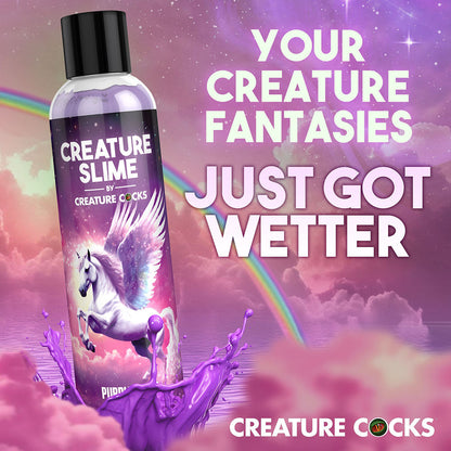 XR BRANDS - CREATURE SLIME PURPLE WATER-BASED LUBRICANT 8 OZ.