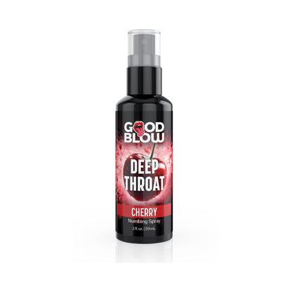 XR BRANDS - GOOD BLOW DEEP THROAT SPRAY CHERRY 1 OZ.