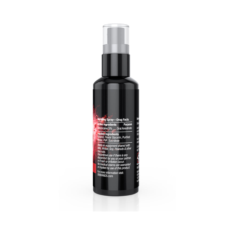 XR BRANDS - GOOD BLOW DEEP THROAT SPRAY CHERRY 1 OZ.