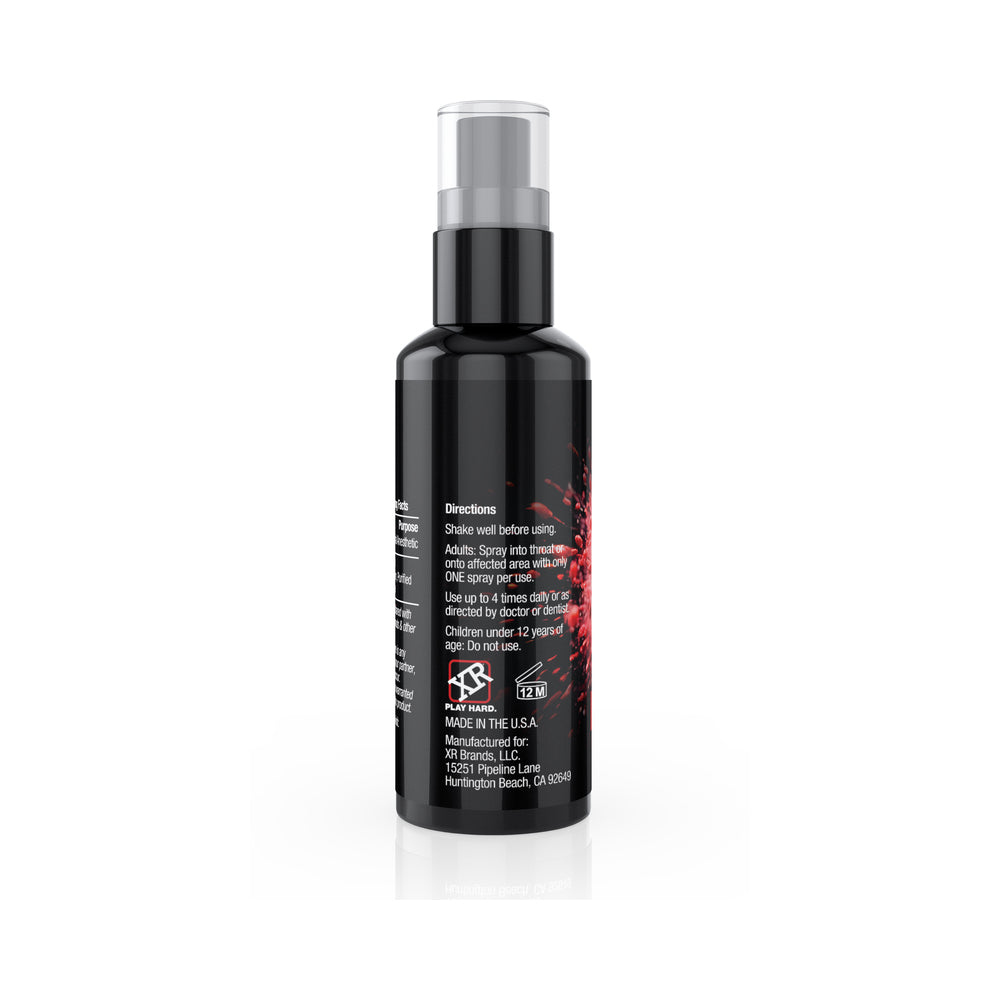 XR BRANDS - GOOD BLOW DEEP THROAT SPRAY CHERRY 1 OZ.