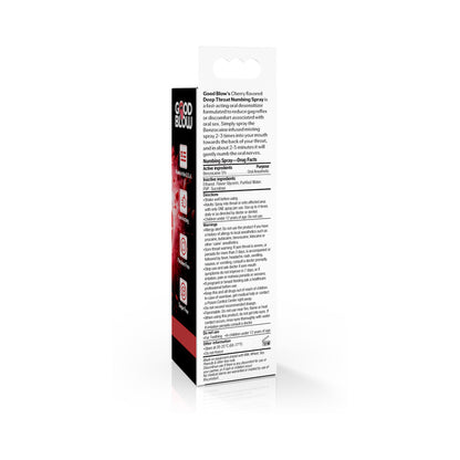 XR BRANDS - GOOD BLOW DEEP THROAT SPRAY CHERRY 1 OZ.
