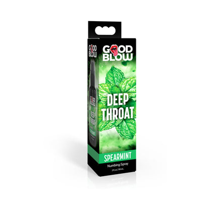 XR BRANDS - GOOD BLOW DEEP THROAT SPRAY SPEARMINT 1 OZ.