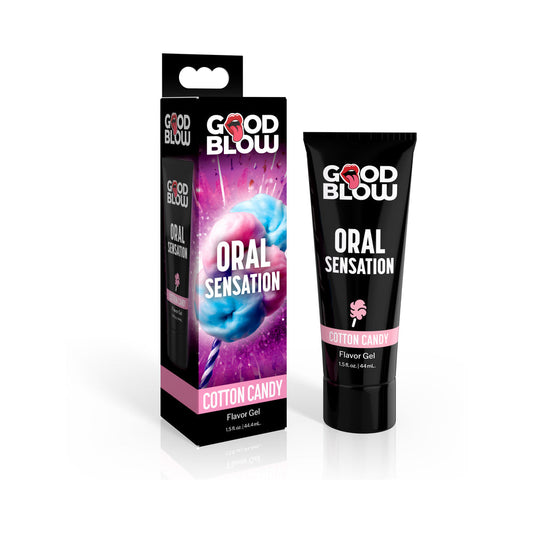 XR BRANDS - GOOD BLOW ORAL SENSATION GEL COTTON CANDY