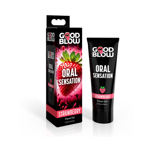 XR BRANDS - GOOD BLOW ORAL SENSATION GEL STRAWBERRY