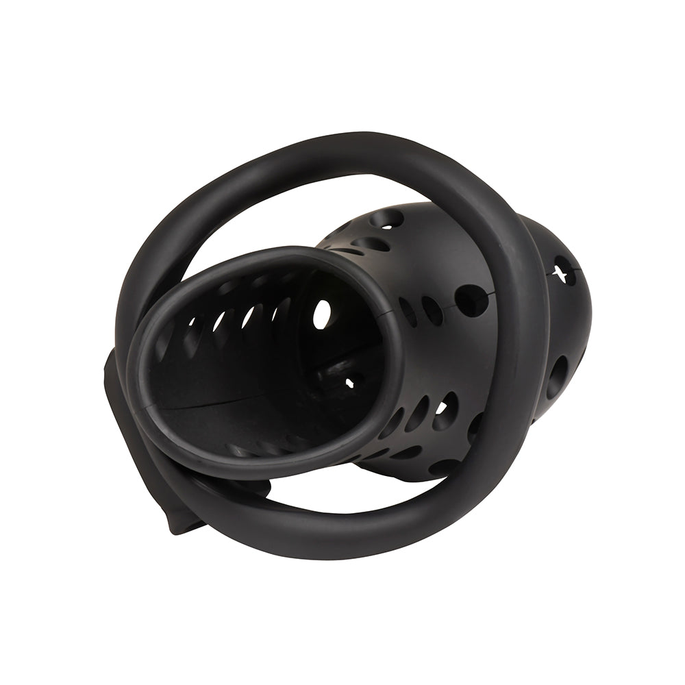 XR BRANDS - MASTER SERIES LOCK DOWN CHASTITY CAGE