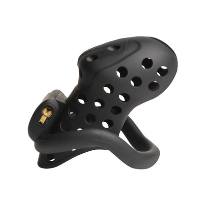 XR BRANDS - MASTER SERIES LOCK DOWN CHASTITY CAGE