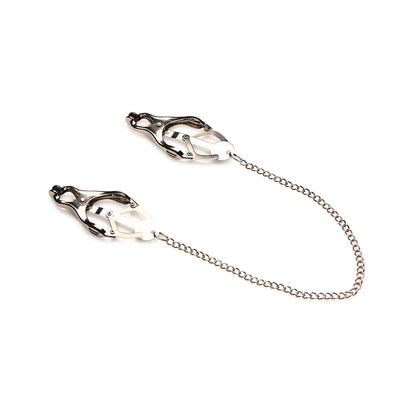 XR BRANDS - MASTER SERIES PRIMAL SPIKED CLOVER NIPPLE CLAMPS