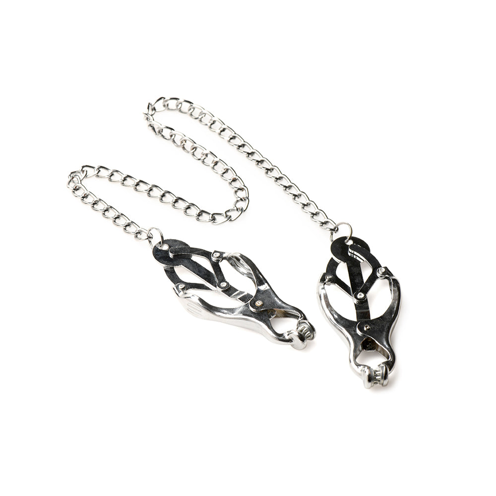 XR BRANDS - MASTER SERIES TYRANT SPIKED CLOVER NIPPLE CLAMPS