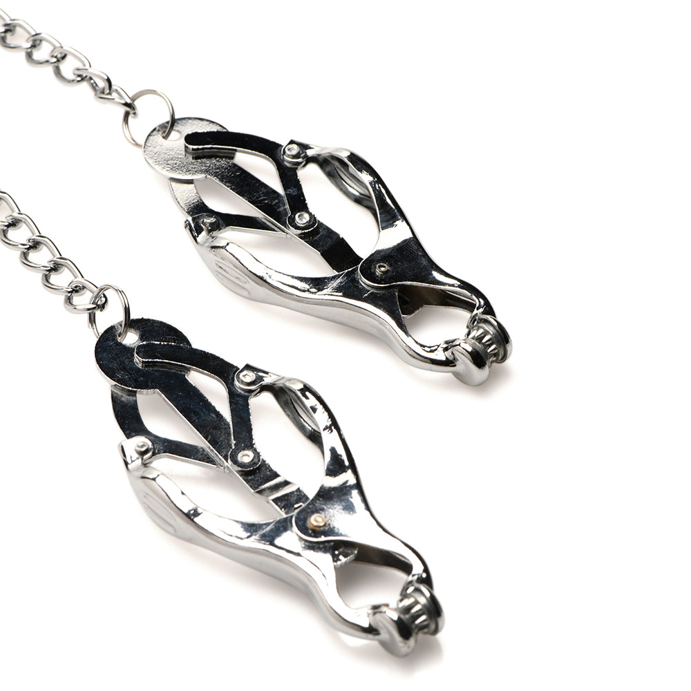 XR BRANDS - MASTER SERIES TYRANT SPIKED CLOVER NIPPLE CLAMPS