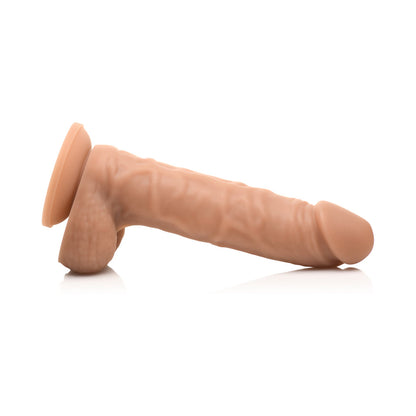 CURVE NOVELTIES - EASY RIDERS 7 IN. SILICONE DILDO WITH BALLS MEDIUM