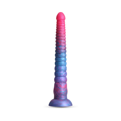 NS NOVELTIES - COLOURS STACKED 12 IN. DILDO PINK/BLUE