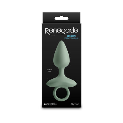 NS NOVELTIES - RENEGADE ORION RECHARGEABLE VIBRATING ANAL PLUG SAGE