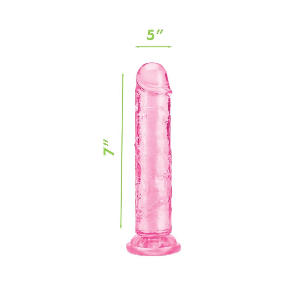 ME YOU US - ULTRACOCK PINK JELLY 7 IN. DONG