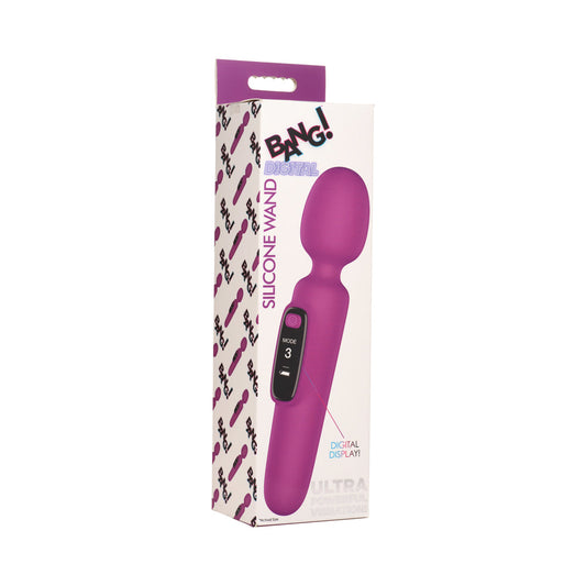 XR BRANDS - BANG! DIGITAL SILICONE WAND