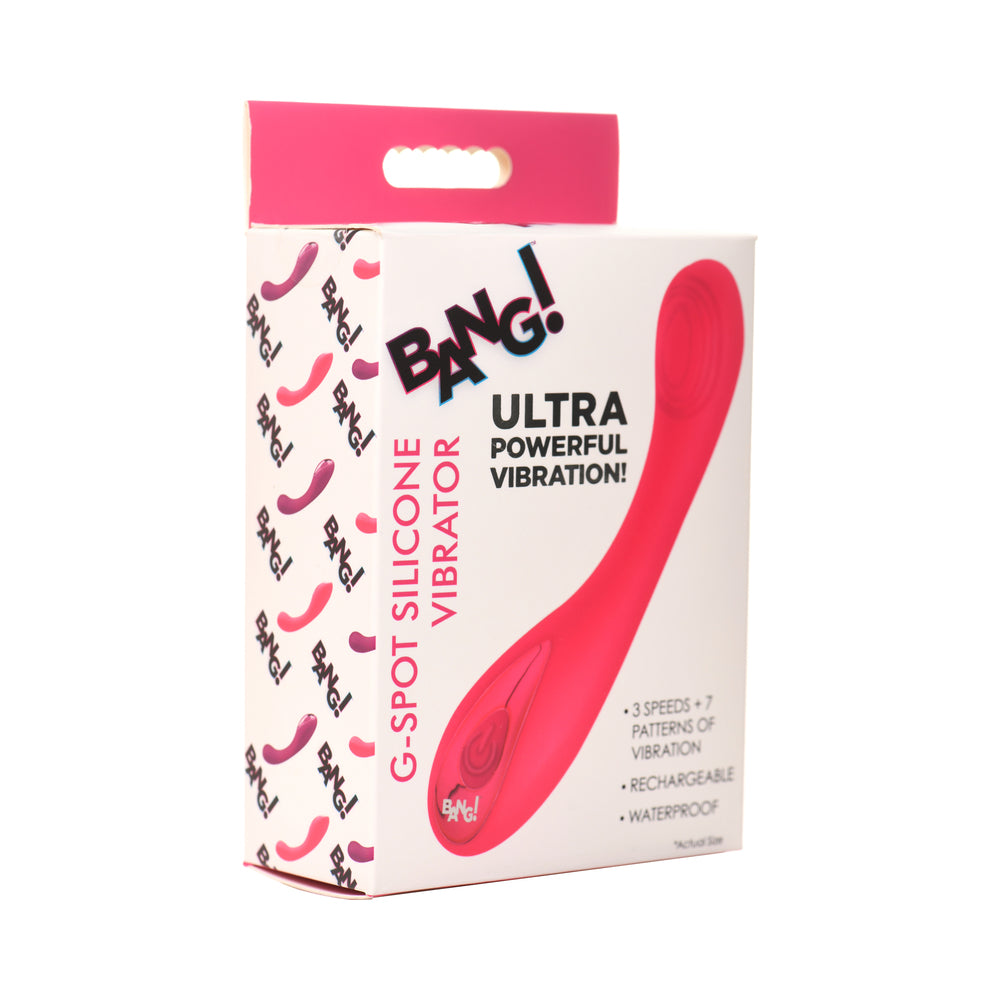 XR BRANDS - BANG! G SPOT SILICONE VIBRATOR
