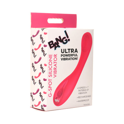 XR BRANDS - BANG! G SPOT SILICONE VIBRATOR