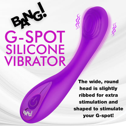 XR BRANDS - BANG! G SPOT SILICONE VIBRATOR