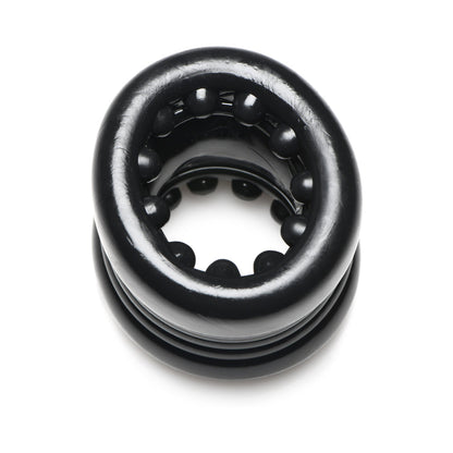 XR BRANDS - MASTER SERIES BALL STACK BALL STRETCHER BLACK