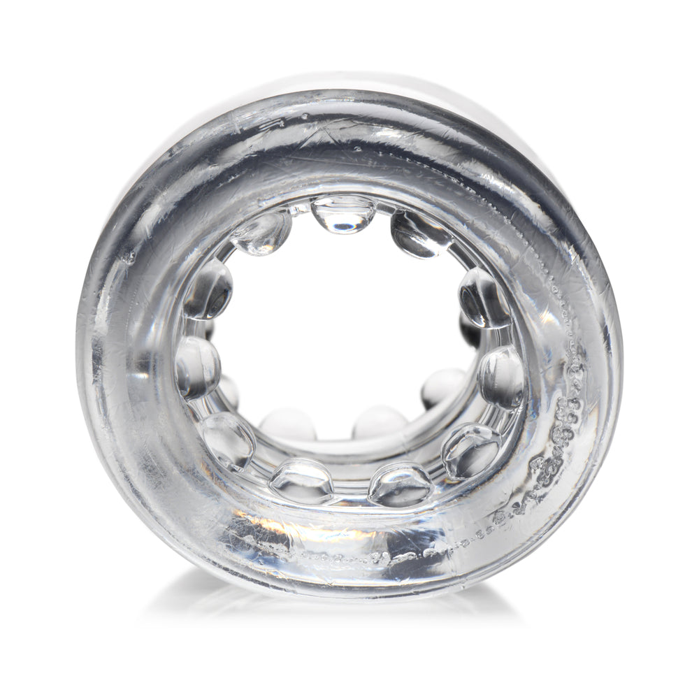 XR BRANDS - MASTER SERIES BALL STACK BALL STRETCHER CLEAR