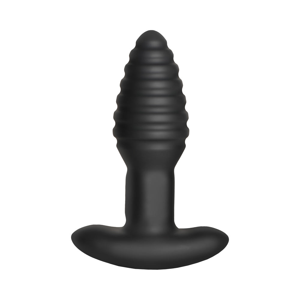 XR BRANDS - RIMMERS MODEL-E VIBRATING RIMMING PLUG COM COMANDO À DISTÂNCIA