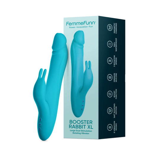 FEMMEFUNN - BOOSTER RABBIT XL TURQUOISE