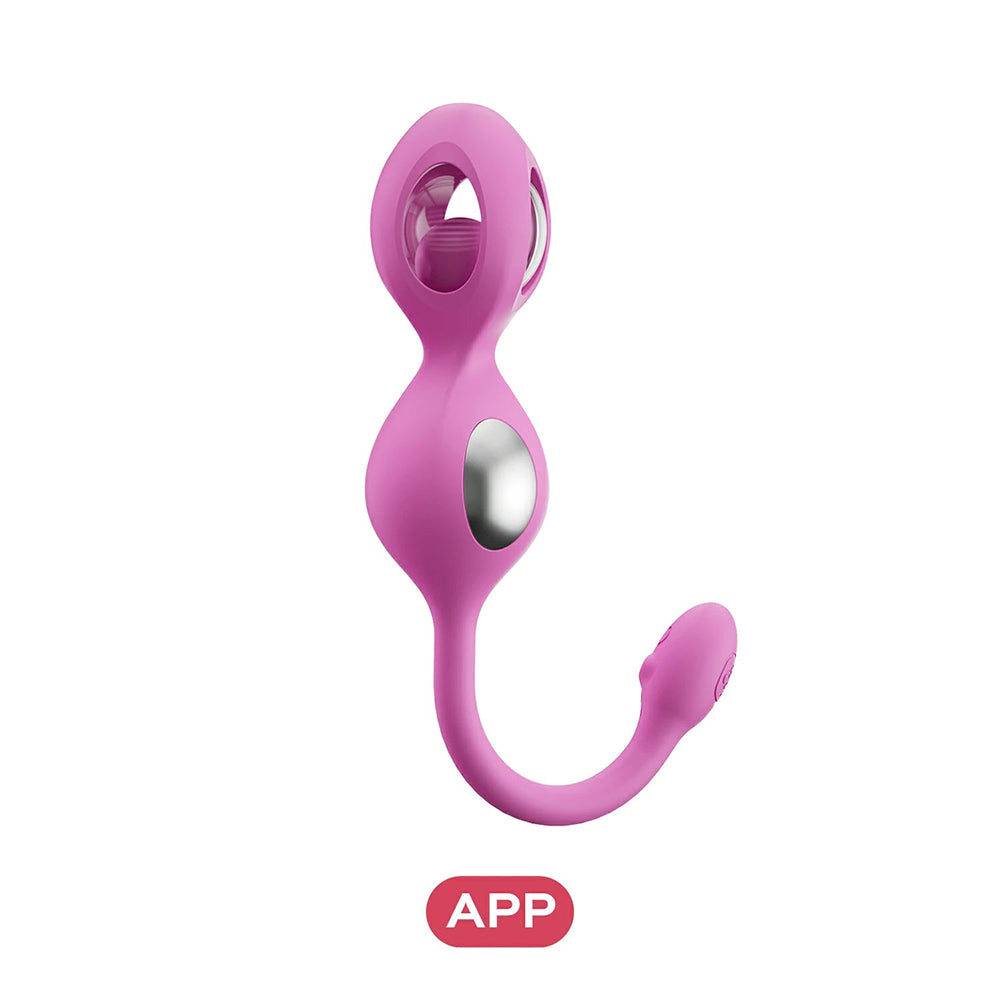 HONEY PLAY BOX - ELEKTRA APP-CONTROLLED E-STIM KEGEL TRAINING SET PINK
