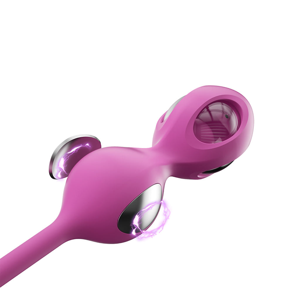 HONEY PLAY BOX - ELEKTRA APP-CONTROLLED E-STIM KEGEL TRAINING SET PINK