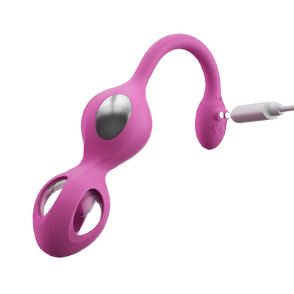 HONEY PLAY BOX - ELEKTRA APP-CONTROLLED E-STIM KEGEL TRAINING SET PINK