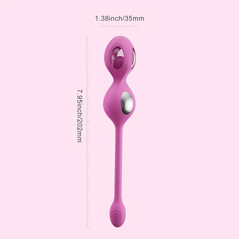 HONEY PLAY BOX - ELEKTRA APP-CONTROLLED E-STIM KEGEL TRAINING SET PINK